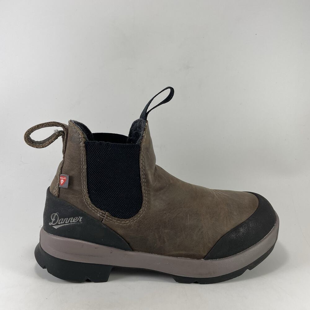Danner Ridgefield Chelsea Boots Womens Size 6 Driftwood Suede Winter 30273